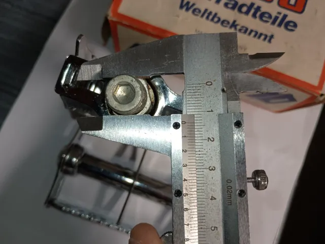 Pedali Bici Vintage Weco Weltbekannt