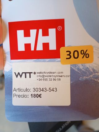 Chaqueta Helly Hansen Azul
Disponible en S - XL