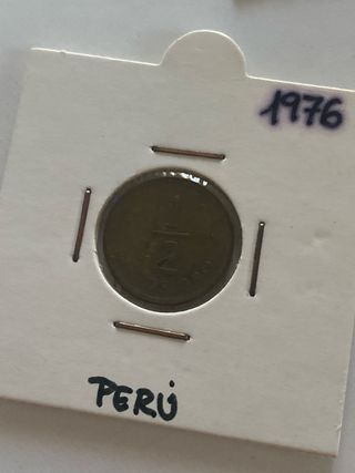 Lote 7 Monedas Perú