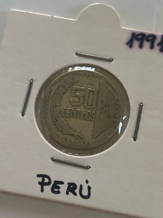 Lote 7 Monedas Perú