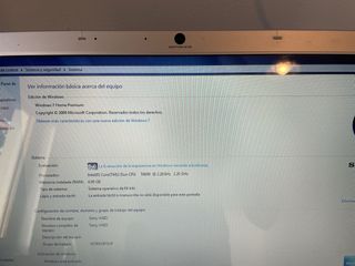Portátil Sony VGN-NW24EG Plata