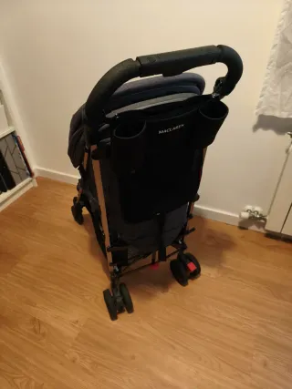 Carrito Maclaren Paraguas Gris