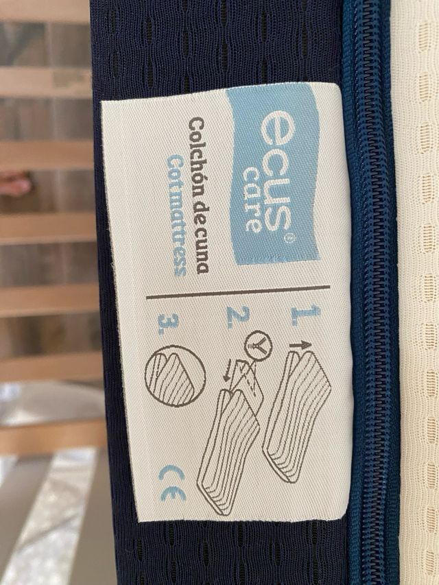 Colchón cuna bebé ECUSCARE