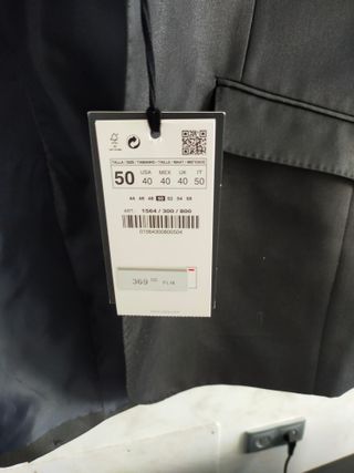 Americana Zara Man Negra