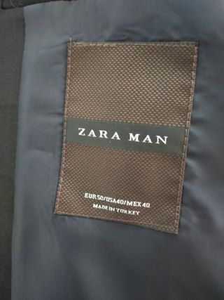 Americana Zara Man Negra