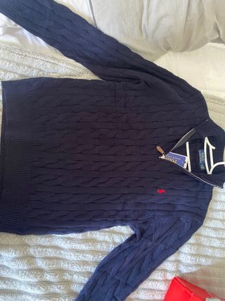 Jersey Polo Ralph Lauren Azul Marino