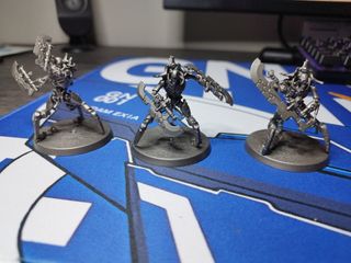 Tres Destructores Skorpekh Necrones Warhammer 40k