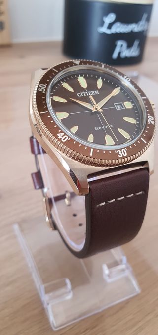 Reloj Citizen Eco-Drive Dorado Marrón