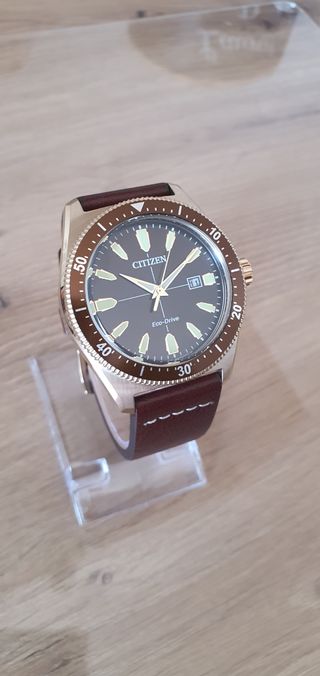 Reloj Citizen Eco-Drive Dorado Marrón