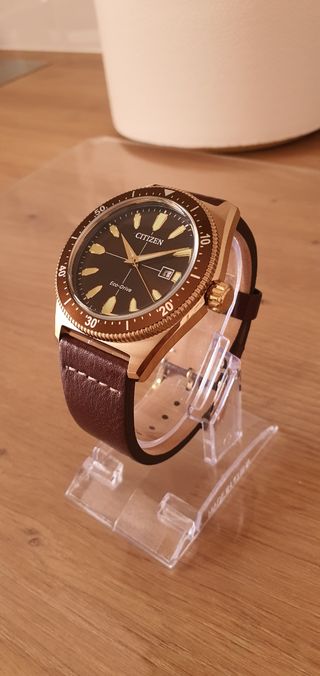 Reloj Citizen Eco-Drive Dorado Marrón