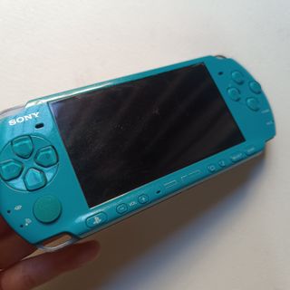 Sony PSP-3004 Turchese + 5 Giochi - Funzionante