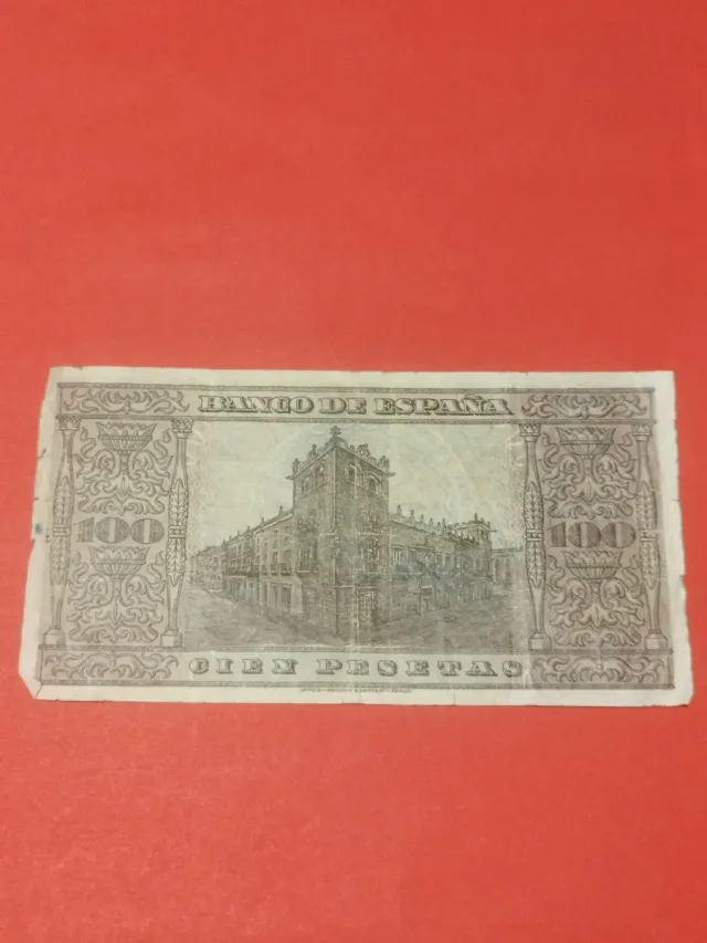 100 Pesetas burgos Banco de España 1938
