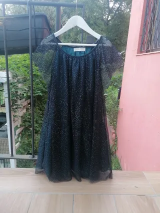 Vestido fiesta niña negro