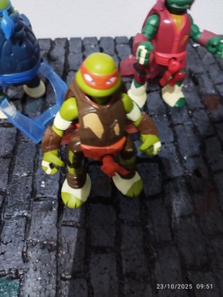 Lote 3 Tortugas Ninja Viacom 2013