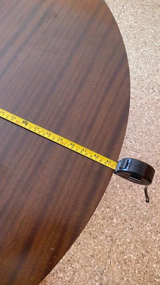 Mesa de comedor de madera maciza + sillas 