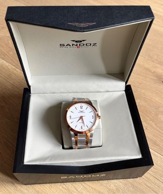 Reloj Sandoz Mod Geneve Oro y Plata