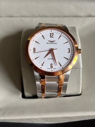 Reloj Sandoz Mod Geneve Oro y Plata