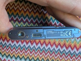 Casio Exilim EX-S600 Blu Fotocamera Digitale 6MP