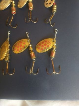 Lote nº1.- 15 Cucharillas Pesca