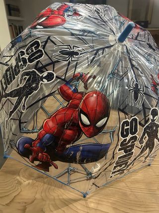 Paraguas Spiderman para niño