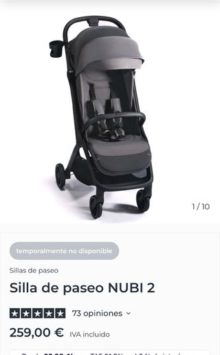 Carrito Bebé Kinderkraft Plegable