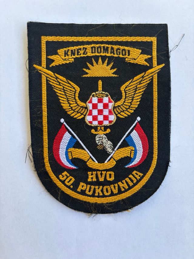 Parche HVO 50. Pukovnija y BRILAT Guerra Bosnia