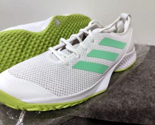 NUEVAS. Zapatillas Adidas CourtFlash Blanca/Verde
