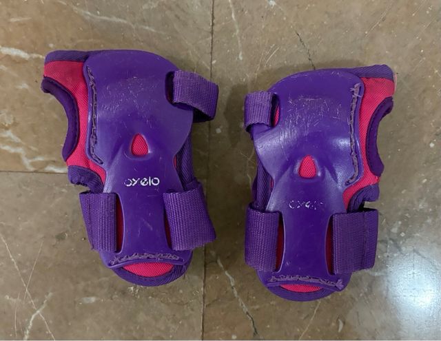 Patines de niña decatlón + protecciones