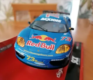 Scalextric Ferrari 360 GTC Digital Red Bull slot