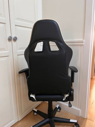 Silla Gaming Negra y Blanca