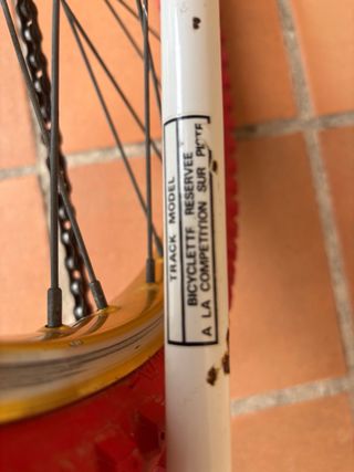 Bicicleta BMX Yamaha BYZ 401 Roja