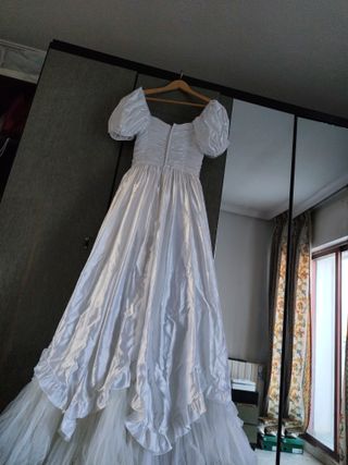Vestido Novia Años 80