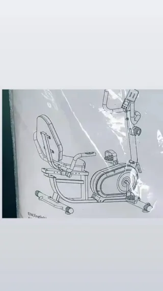 Bicicleta Estática Reclinada