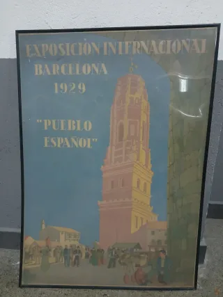 Póster Exposición Internacional Barcelona 1929