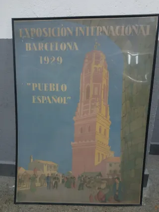 Póster Exposición Internacional Barcelona 1929