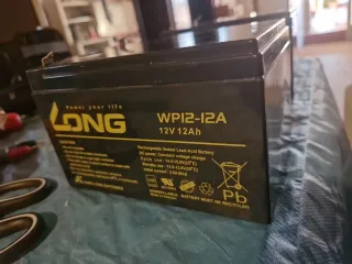 2 Baterías LONG WP12-12A 12V 12Ah