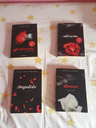Saga de cuatro libros de claudia gray, medianoche