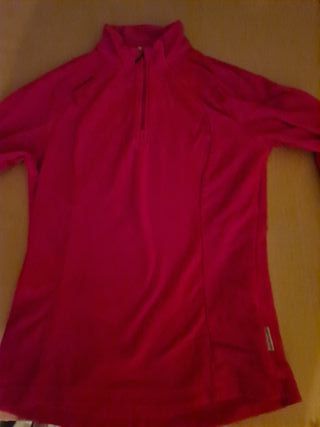 Forro Polar Quechua Rosa Talla S