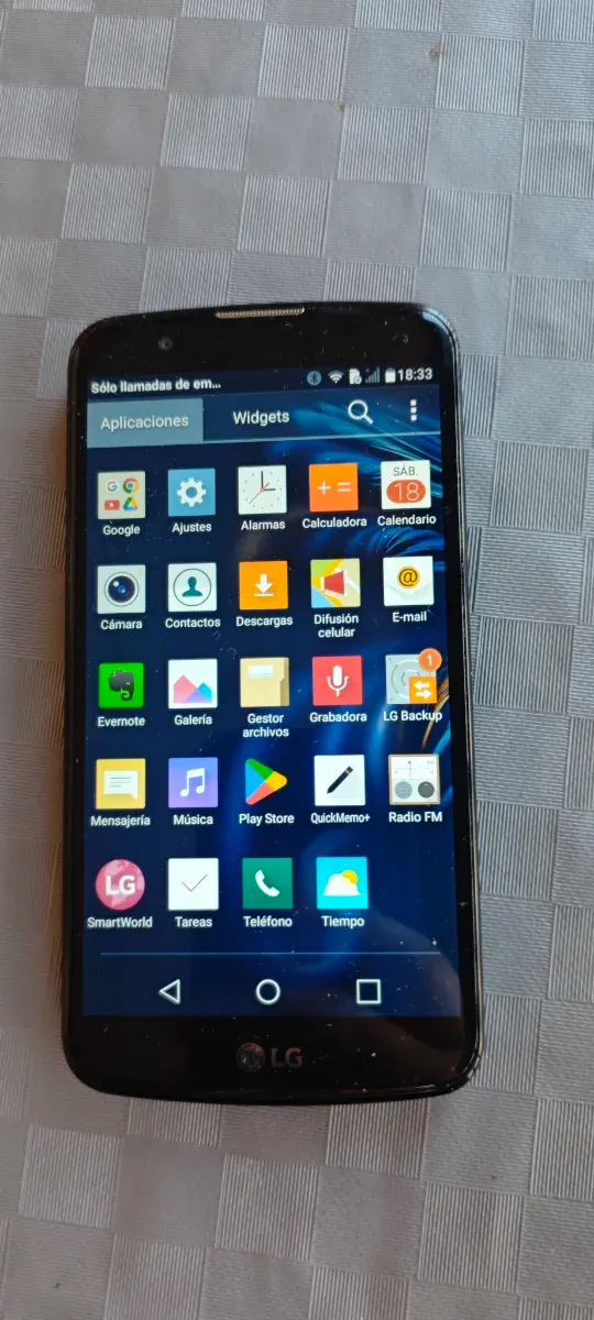 Teléfono Móvil LG Negro