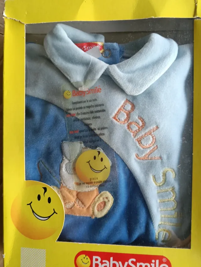 Tutina neonato Baby Smile, 0-1 mese, nuova