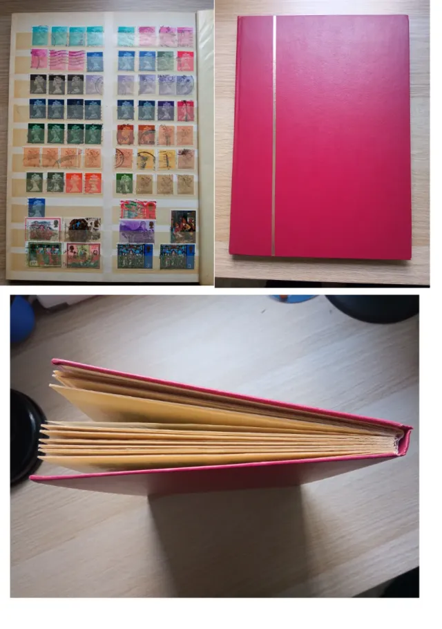 Album di francobolli Old Europe +1000 francobolli usati