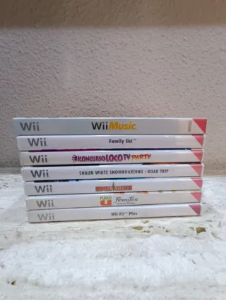 Lote de 7 Juegos Wii Balance Board