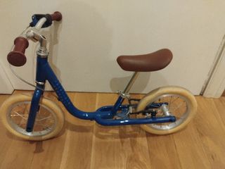 Bici sin pedales azul