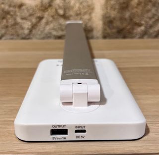 Lámpara Escritorio LED Plata y Blanca