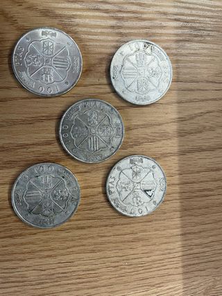 5 Monedas 100 Pesetas