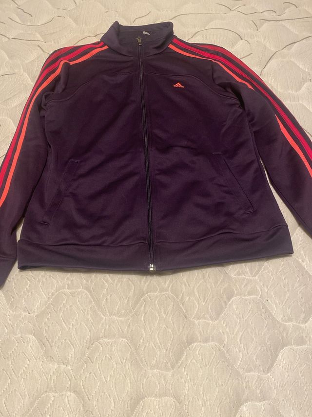 Chándal Adidas niña morado y rojo Talla M