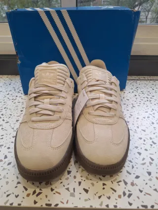 Adidas Samba XLG Beige/Marrón