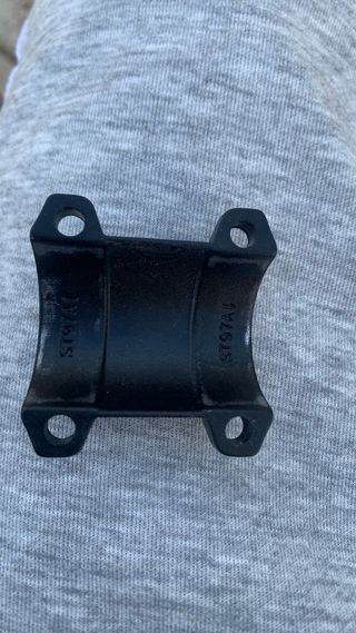 Potencia Manillar Bici Negra