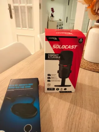 Micrófono HyperX SoloCast Compacto