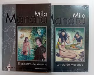 MILO MANARA HP & GIUSEPPE BERGMAN 1 Y 2, PLANETA.